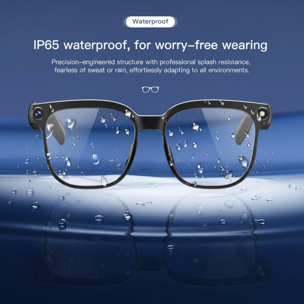 2026New AI Smart Glasses 120+Language Translation 800W Pixel Camera Video Music Player Call Business 8K Color Change Glasses Men