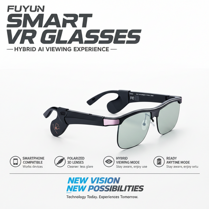 Bluetooth Smart Glasses – Directional Audio & Polarized Lens