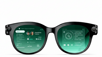 2026 AI Smart Glasses – White Background