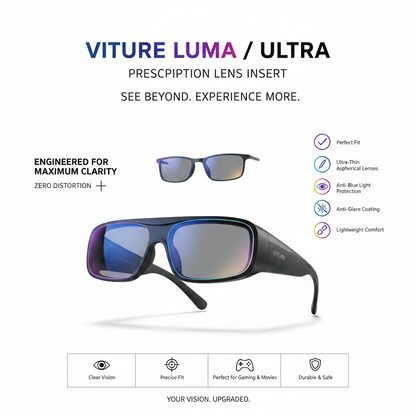 VITURE XR/AR Smart Glasses – Custom Prescription Lenses