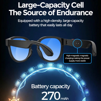 Xiaomi for Men Women Ai Smart Glasses 8MP 4k HD Camera Glasses AI Wake-up Bluetooth Music Audio Sunglass Language Translation
