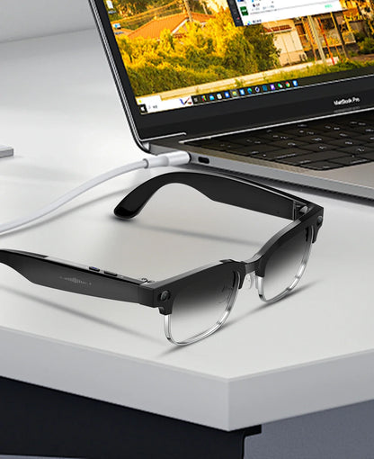 AI Smart Glasses To Take Photos Videos 800W HD Camera Intelligent Translation Photo-taking And Object Recognition Smart Glasses