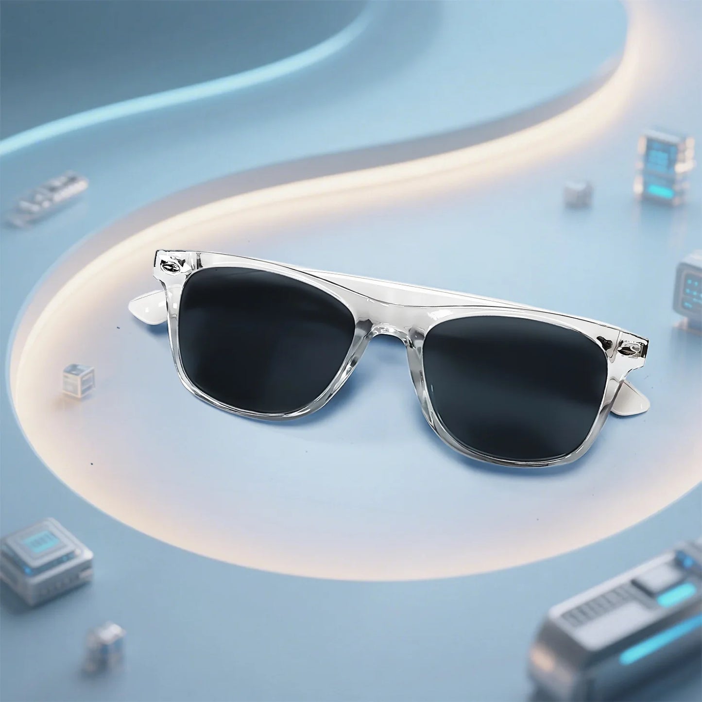 Smart Glasses AI translation 100+ Languages Make Receive Calls Music Calling Noise Reduction Light Glasses Men Women