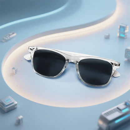 Smart Glasses AI translation 100+ Languages Make Receive Calls Music Calling Noise Reduction Light Glasses Men Women