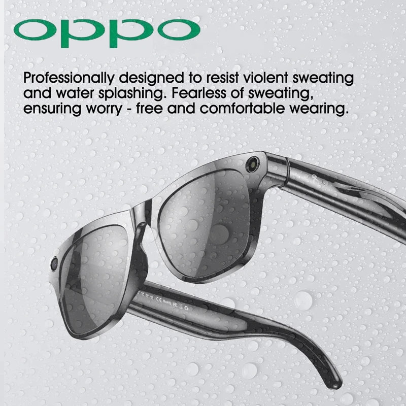 OPPO AI Smart Glasses – Ultra Clear Camera & Bluetooth
