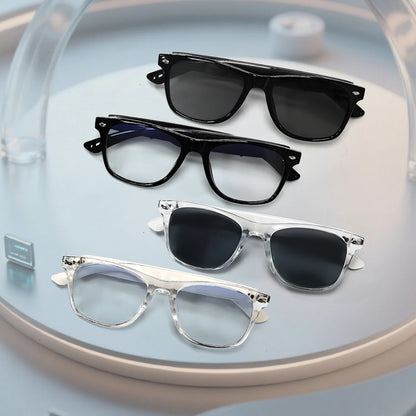 Smart Glasses AI translation 100+ Languages Make Receive Calls Music Calling Noise Reduction Light Glasses Men Women