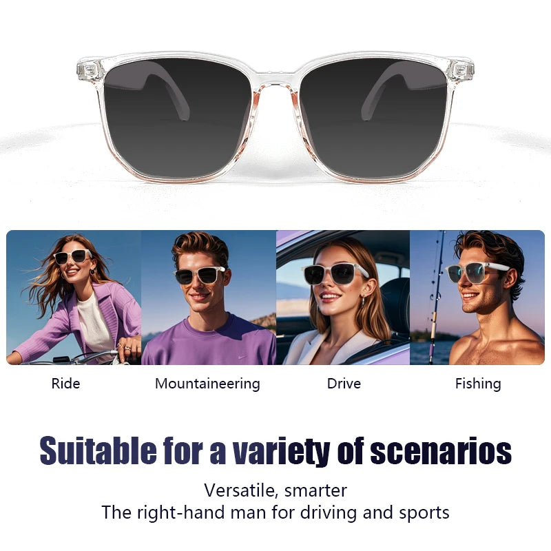 Smart Bluetooth Glasses – Polarized, Anti-Blue & Music