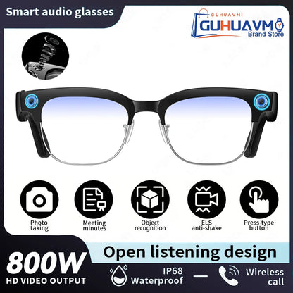 2026 AI Smart Glasses – 120+ Languages & 8K Lens