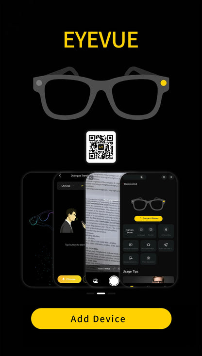 2026New AI Smart Glasses 1300W HD Camera Glasses Photo Recognition Video Record Translation Call Waterproof Sunglasses Men Women