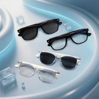 Smart Glasses AI translation 100+ Languages Make Receive Calls Music Calling Noise Reduction Light Glasses Men Women