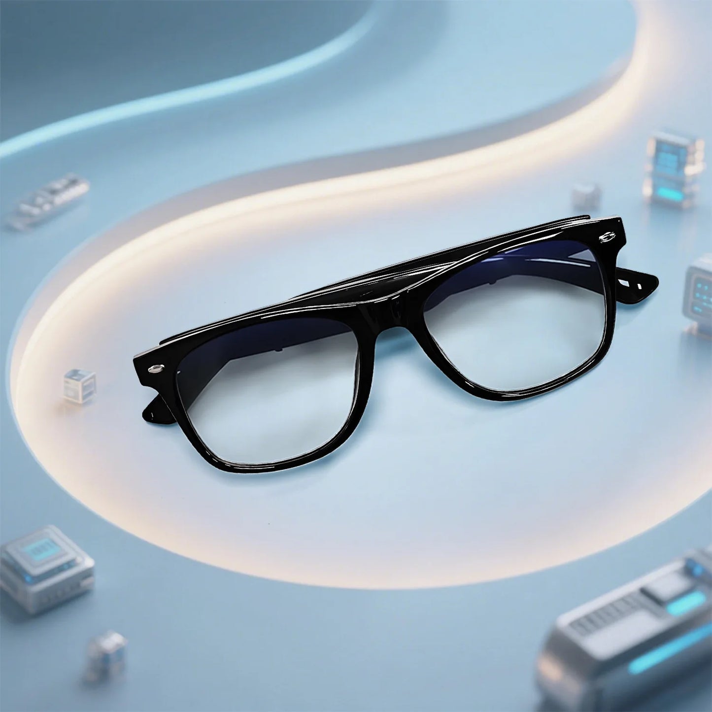 Smart Glasses AI translation 100+ Languages Make Receive Calls Music Calling Noise Reduction Light Glasses Men Women