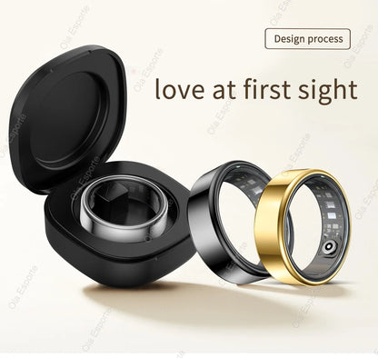 Smart Ring – Health Monitor, Waterproof & Camera Remote