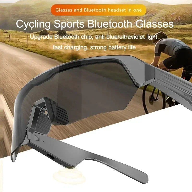 Smart Bluetooth 5.3 Glasses – Music, Calls & UV Protection