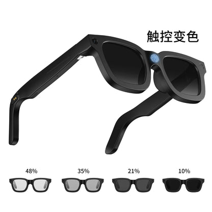 2026 Smart Glasses HD Photo Video OpenAI Record Translation Touch Photochromic Lenses Bluetooth Call Music Multifunction Glasses