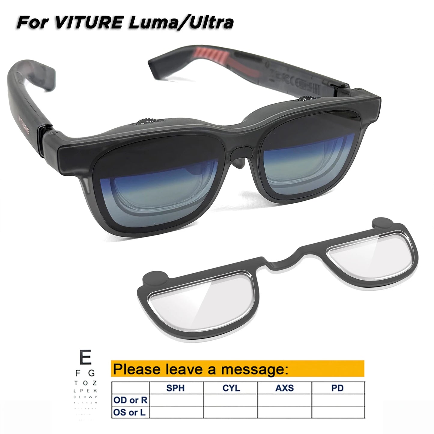 VITURE XR/AR Smart Glasses – Custom Prescription Lenses