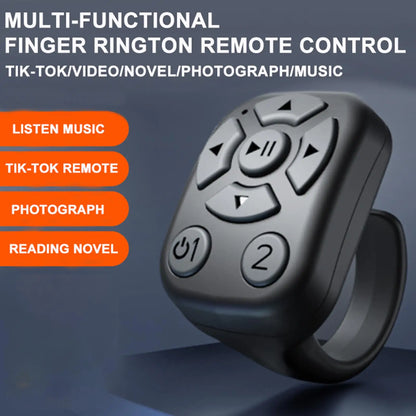 Camera Remote Smart Ring – Page Turner, Shutter & E-Reader