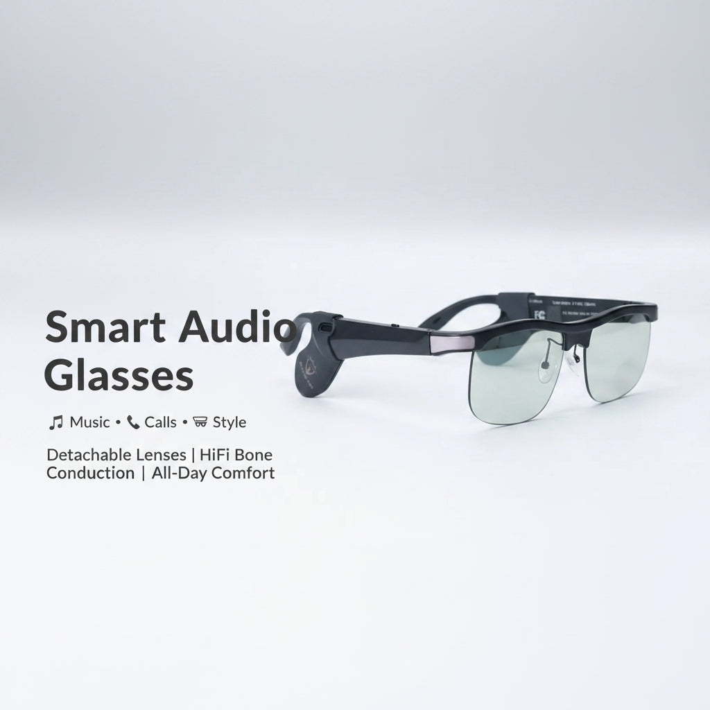 Bluetooth Smart Glasses – Directional Audio & Polarized Lens