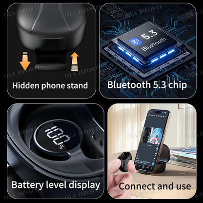 Smart Ring – BT 5.3 Remote, Page Scroll & Camera Control