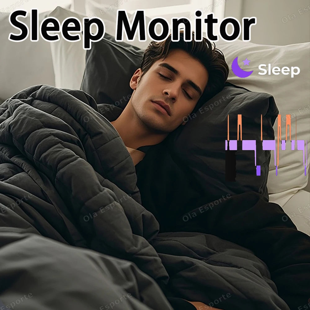 2025 Smart Ring – Heart Rate, BP, Sleep & IP68 Waterproof