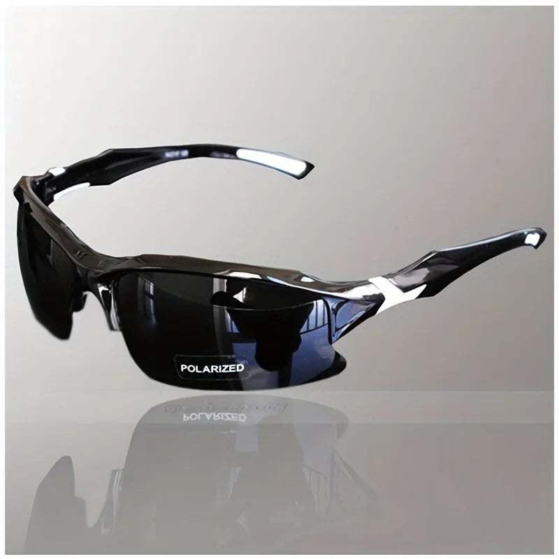 Polarized Sports Sunglasses – Windproof & UV Protection