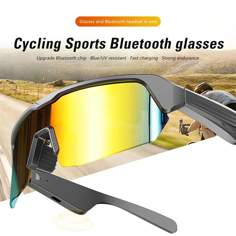 Smart Bluetooth 5.3 Glasses – Music, Calls & UV Protection