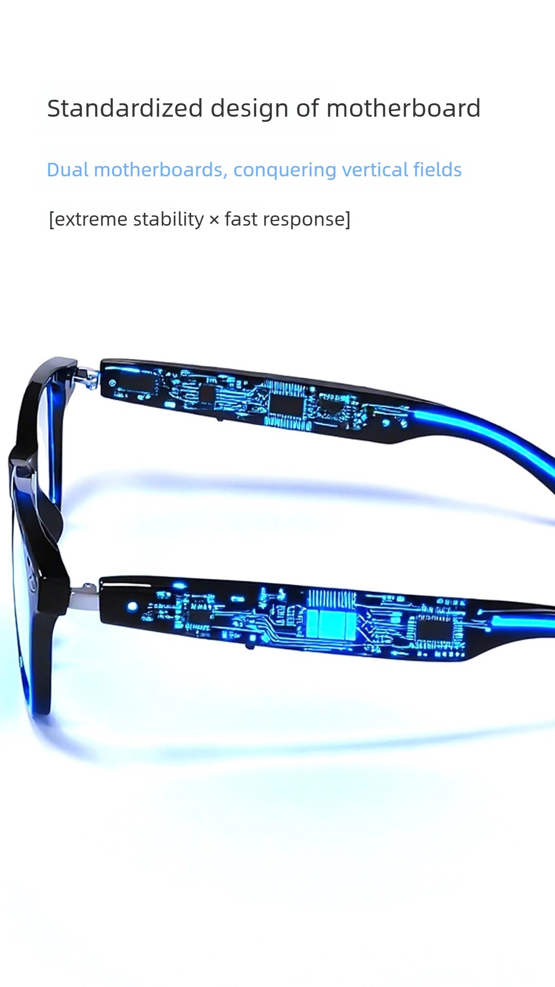 Smart Glasses AI translation 100+ Languages Make Receive Calls Music Calling Noise Reduction Light Glasses Men Women