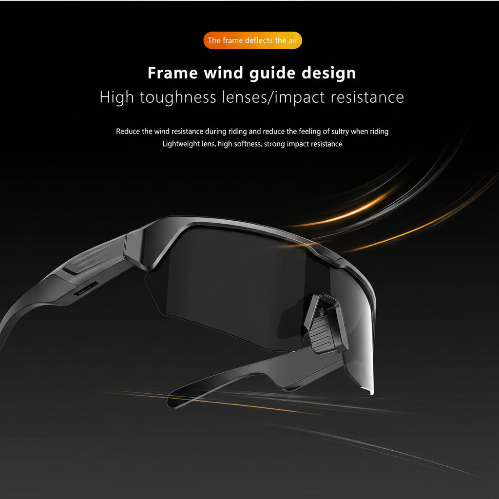 Smart Bluetooth 5.3 Glasses – Music, Calls & UV Protection