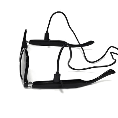 Smart Glasses AI translation 100+ Languages Make Receive Calls Music Calling Noise Reduction Light Glasses Men Women