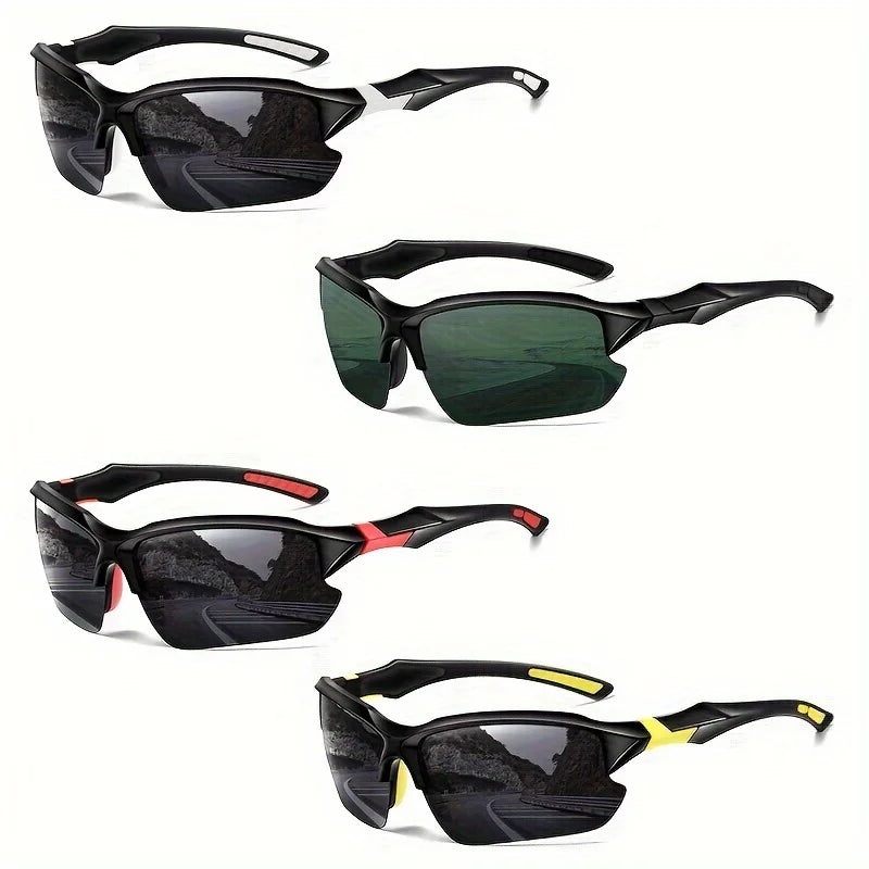 Polarized Sports Sunglasses – Windproof & UV Protection