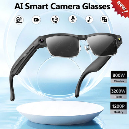 YAOCX L802 AI Smart Glasses – 1080P Camera & ChatGPT AI