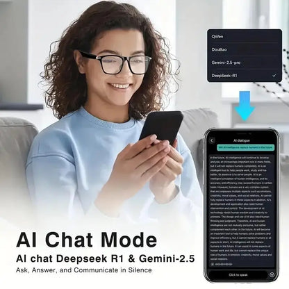 AI Reading Smart Glasses – 160 Languages & ChatGPT Audio
