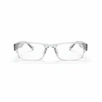 ALLOET M01 AI Smart Glasses white background product photo