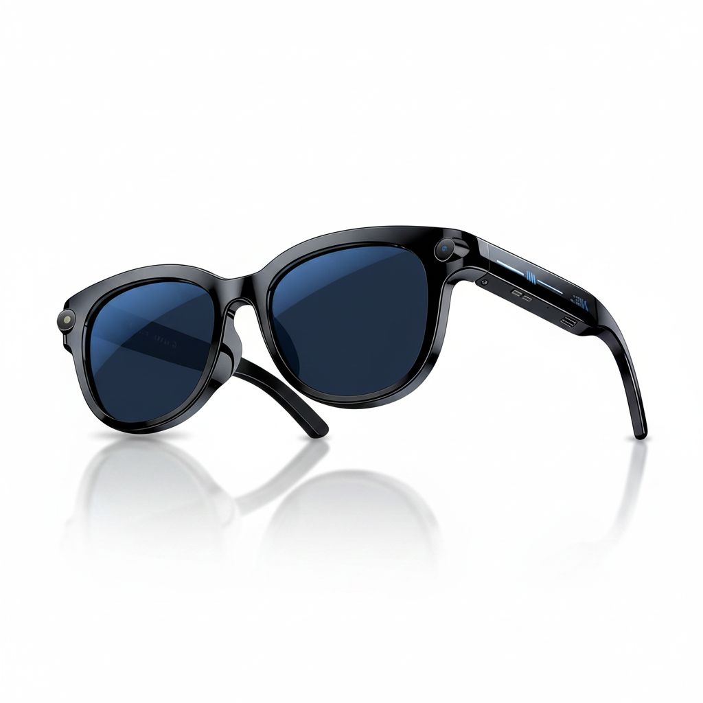 2026 AI Translation Sunglasses white background product photo