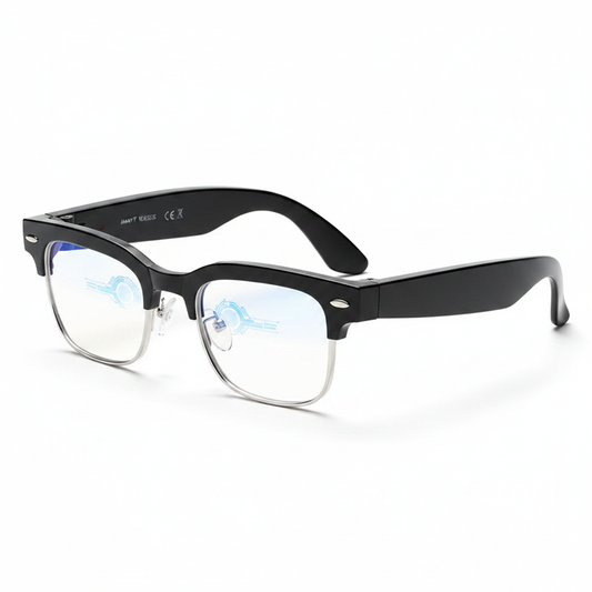 AI Smart Glasses 800W HD white background product photo