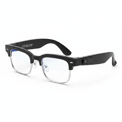 4K AI Smart Glasses white background product photo