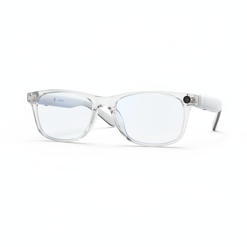 Lenovo AI Smart Glasses 800W white background product photo